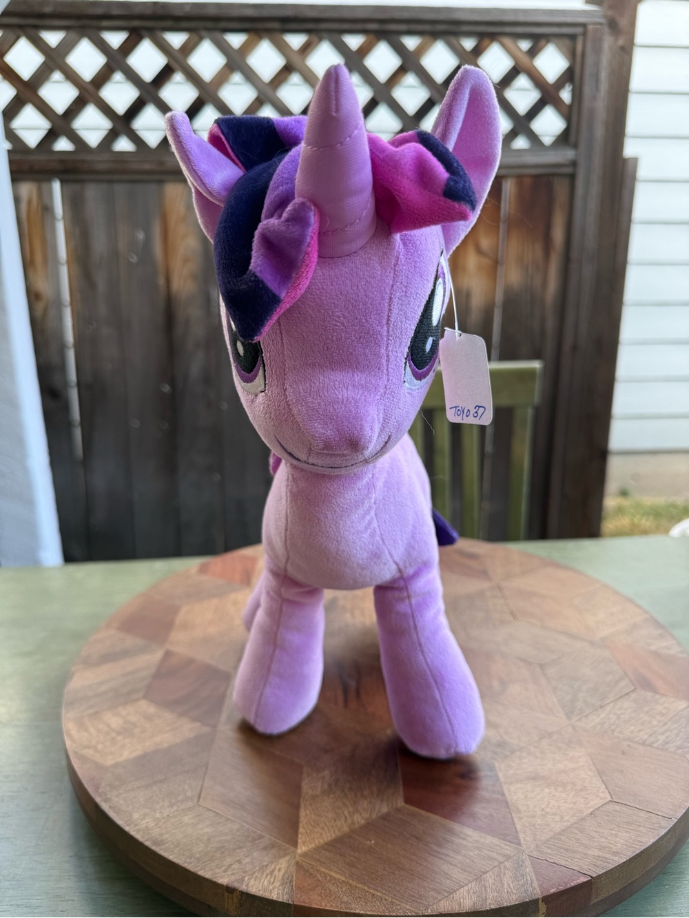 My Little Pony Princess Twilight Sparkle Plush Alicorn Purple Unicorn Hasbro